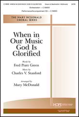 When In Our Music God Is Glorified SATB choral sheet music cover